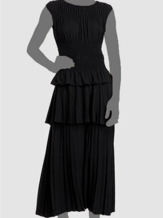 Rebecca Taylor Dresses & Skirts - Rebecca Taylor Black Tiered Dress
